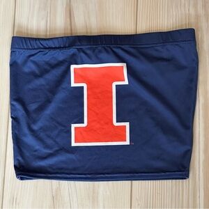 University of Illinois Fighting Illini Navy Tube Top